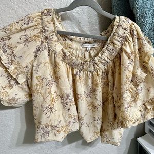 printed blouse